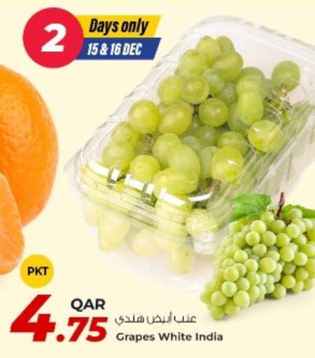 Grapes from India available at Rawabi Hypermarket in Qatar - Al Daayen