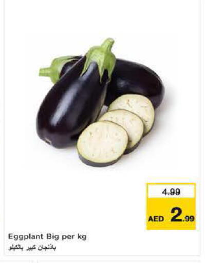 Eggplant available at نستو هايبرماركت in الإمارات العربية المتحدة , الامارات - ٱلْفُجَيْرَة‎