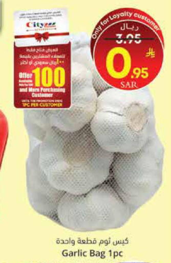 Garlic available at City Flower in KSA, Saudi Arabia, Saudi - Hail