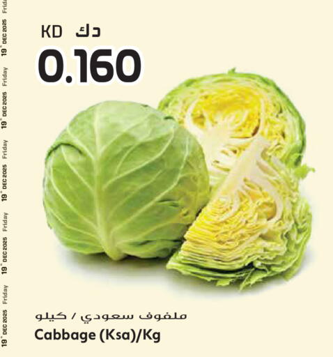 Cabbage available at جراند هايبر in الكويت - محافظة الأحمدي