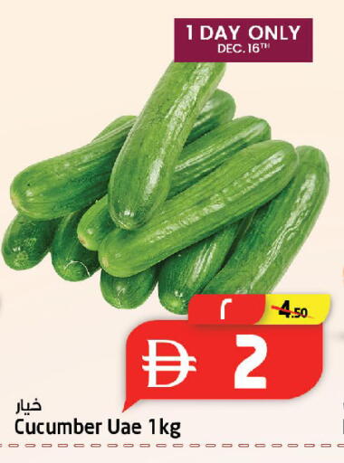 Cucumber available at سفاري هايبرماركت in الإمارات العربية المتحدة , الامارات - الشارقة / عجمان