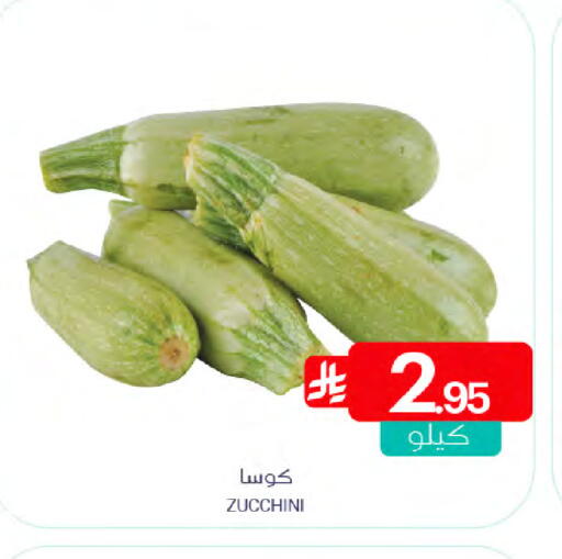 Zucchini available at Muntazah Markets in KSA, Saudi Arabia, Saudi - Saihat