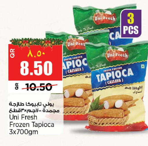 Cassava available at New Indian Supermarket in Qatar - Al Shamal