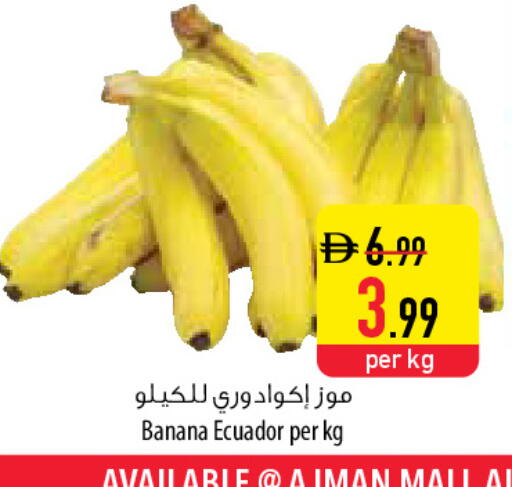 Banana available at السفير ماركت in الإمارات العربية المتحدة , الامارات - ٱلْعَيْن‎