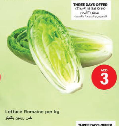 Lettuce available at Nesto Hypermarket in UAE - Al Ain