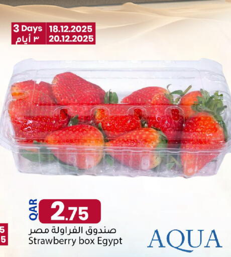 Strawberry from Egypt available at Dana Market in Qatar - Al Daayen