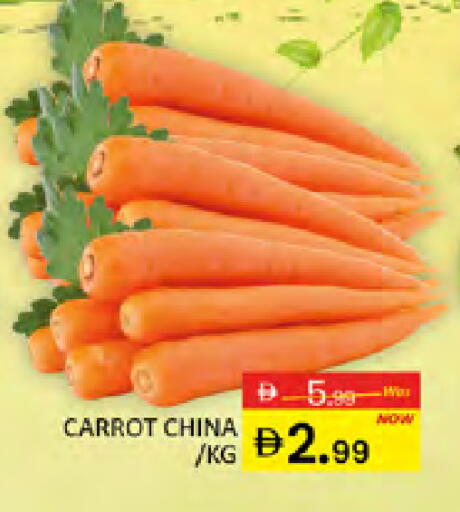 Carrot from China available at المدينة in الإمارات العربية المتحدة , الامارات - دبي