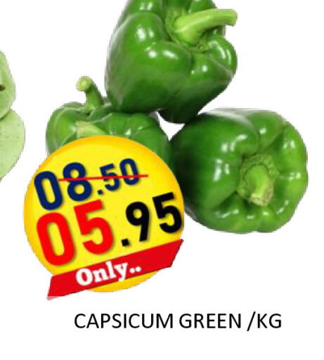 Capsicum available at رويال جلف هايبرماركت in الإمارات العربية المتحدة , الامارات - أبو ظبي