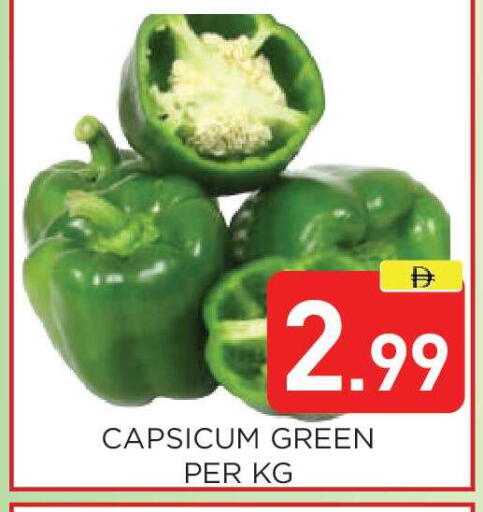 Capsicum available at عين المدينة هايبرماركت in الإمارات العربية المتحدة , الامارات - الشارقة / عجمان