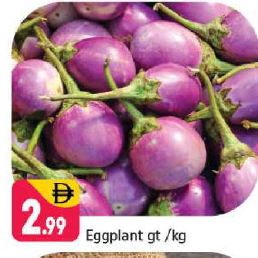 Eggplant available at شكلان ماركت in الإمارات العربية المتحدة , الامارات - دبي