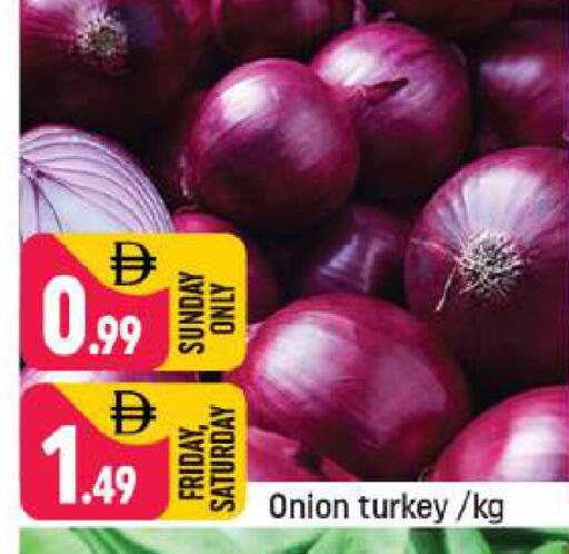 Onion from Turkey available at شكلان ماركت in الإمارات العربية المتحدة , الامارات - دبي