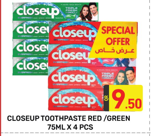 CLOSE UP Toothpaste available at Majlis Hypermarket in Qatar - Doha