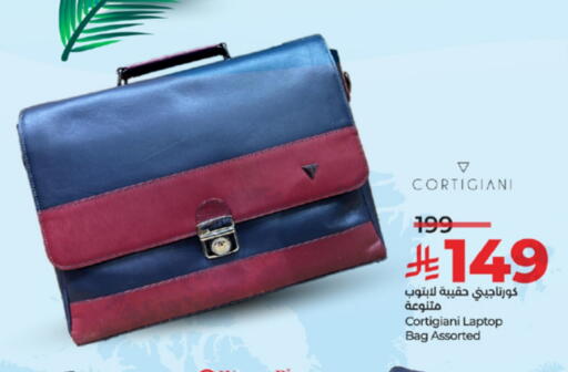 Laptop Bag available at LULU Hypermarket in KSA, Saudi Arabia, Saudi - Tabuk