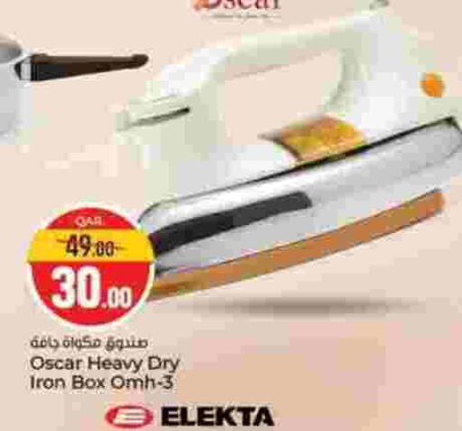 OSCAR Ironbox available at Paris Hypermarket in Qatar - Al-Shahaniya