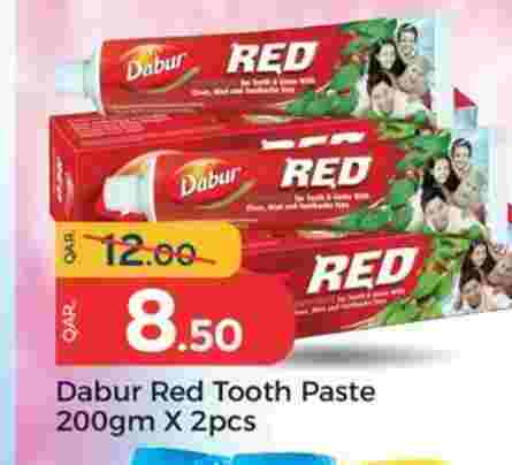 DABUR RED Toothpaste available at Paris Hypermarket in Qatar - Al Rayyan