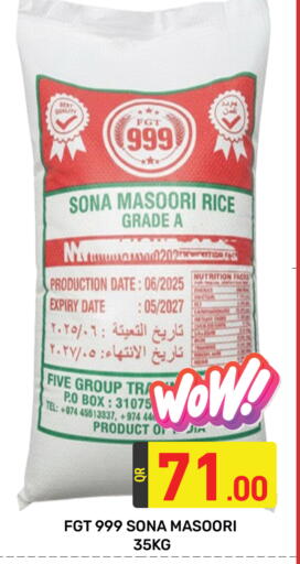 Masoori Rice available at Majlis Hypermarket in Qatar - Doha