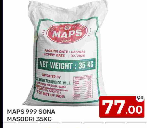 Masoori Rice available at Majlis Hypermarket in Qatar - Doha