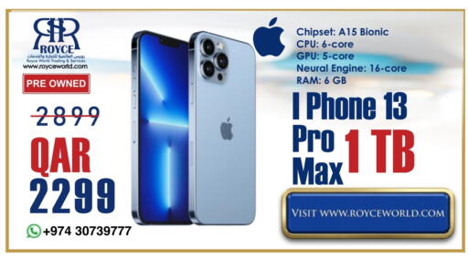 available at Royce World Trading & Services W.L.L in Qatar - Al-Shahaniya