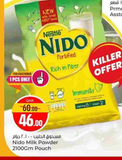 NIDO Milk Powder available at Paris Hypermarket in Qatar - Al-Shahaniya