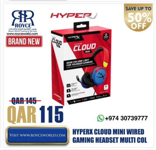 Earphone available at Royce World Trading & Services W.L.L in Qatar - Al Shamal