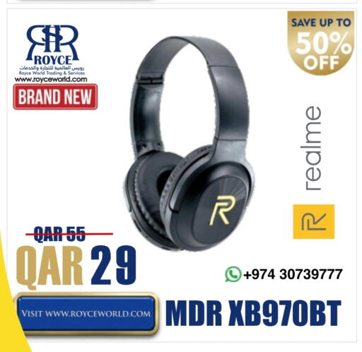 REALME available at Royce World Trading & Services W.L.L in Qatar - Doha