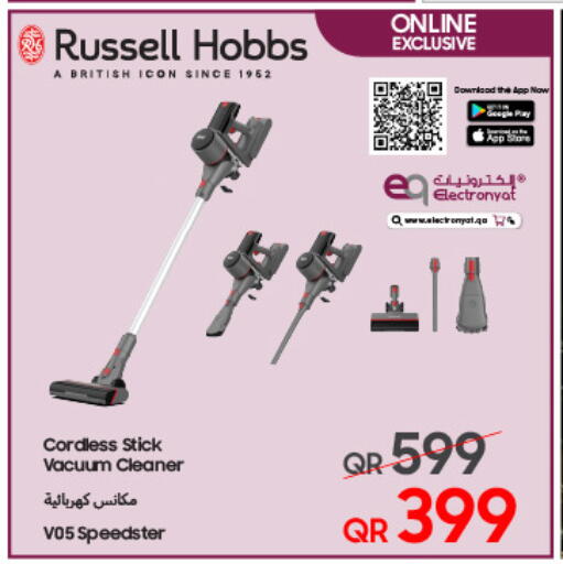 RUSSELL HOBBS Vacuum Cleaner available at Techno Blue in Qatar - Al Wakra