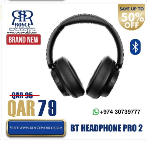 Earphone available at Royce World Trading & Services W.L.L in Qatar - Doha