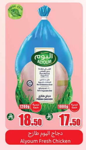 AL YOUM Fresh Whole Chicken available at Othaim Markets in KSA, Saudi Arabia, Saudi - Buraidah
