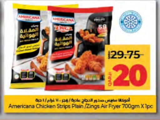 AMERICANA Chicken Strips available at LuLu Hypermarket in Qatar - Al Khor