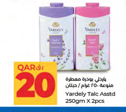 YARDLEY Talcum Powder available at LuLu Hypermarket in Qatar - Doha