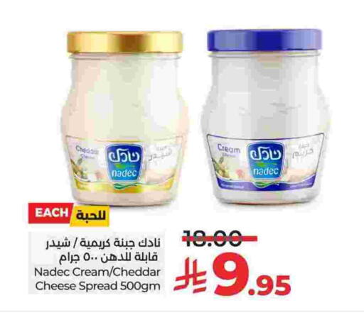 نادك جبنة الشيدر available at لولو هايبرماركت in مملكة العربية السعودية, السعودية, سعودية - الخبر‎