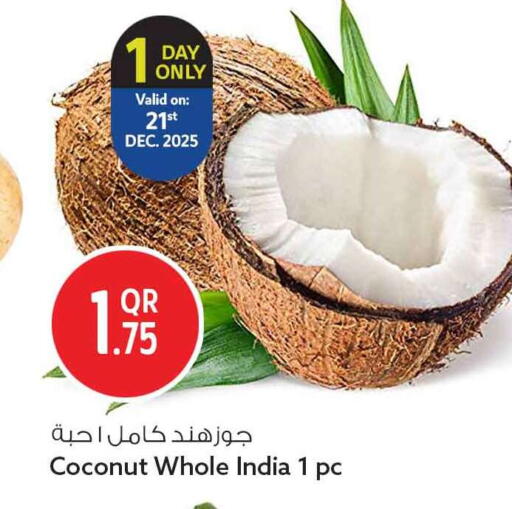 Coconut from India available at Safari Hypermarket in Qatar - Al Daayen