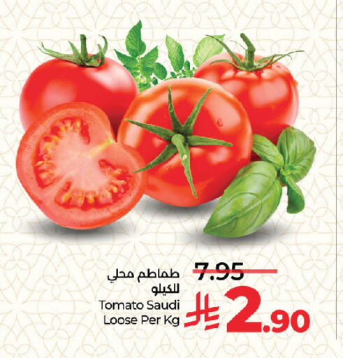 Tomato from Saudi Arabia available at لولو هايبرماركت in مملكة العربية السعودية, السعودية, سعودية - جدة