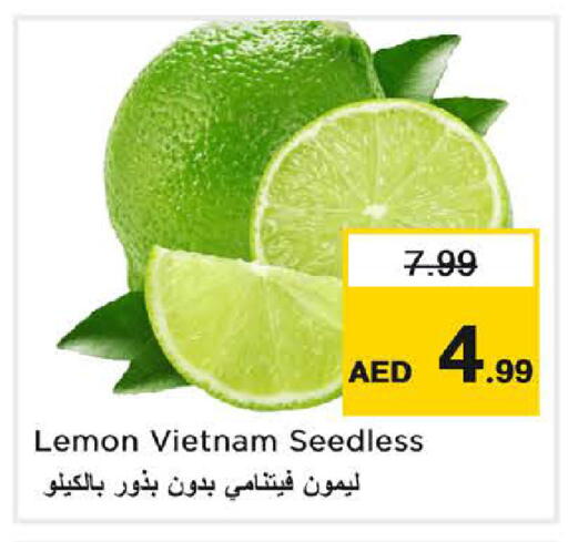 Lemon from Vietnam available at نستو هايبرماركت in الإمارات العربية المتحدة , الامارات - دبي