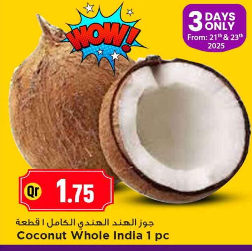 Coconut from India available at مرزا هايبرماركت in قطر - الشمال