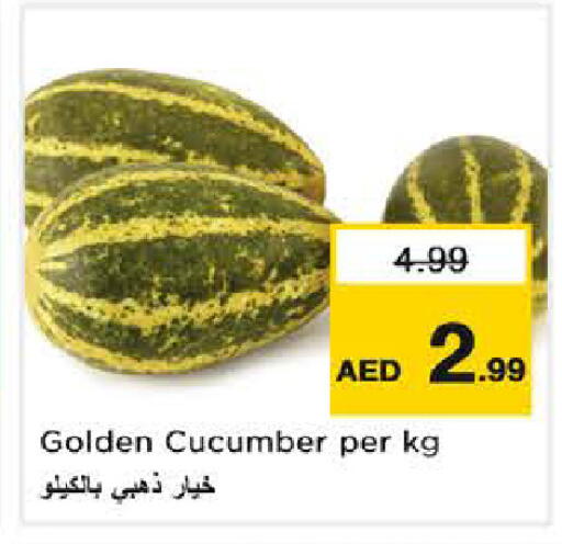 Cucumber available at نستو هايبرماركت in الإمارات العربية المتحدة , الامارات - الشارقة / عجمان