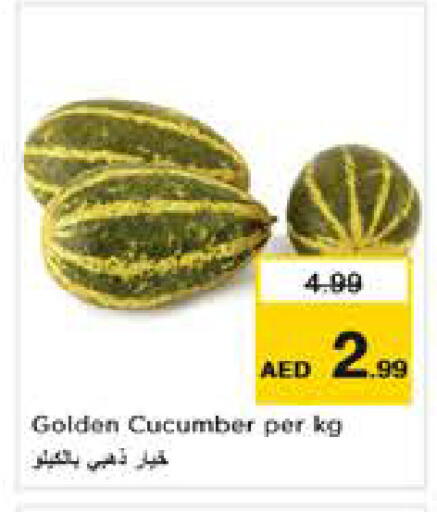Cucumber available at نستو هايبرماركت in الإمارات العربية المتحدة , الامارات - أبو ظبي