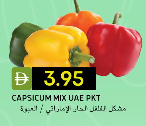 Capsicum available at سيليكت ماركت in الإمارات العربية المتحدة , الامارات - أبو ظبي