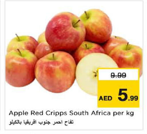 Apple from South Africa available at نستو هايبرماركت in الإمارات العربية المتحدة , الامارات - الشارقة / عجمان