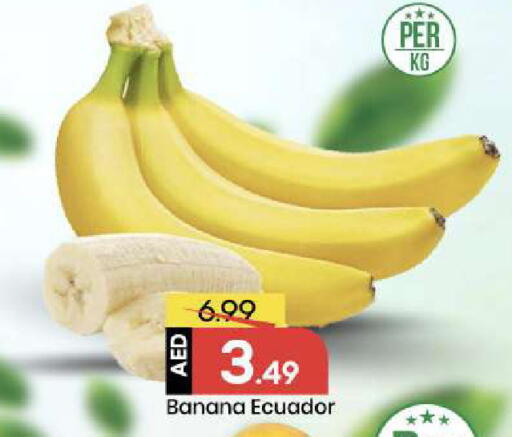 Banana from Ecuador available at Mark & Save in UAE - Sharjah / Ajman