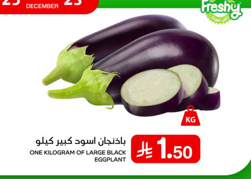 Eggplant available at Meem Market  in KSA, Saudi Arabia, Saudi - Al Hasa