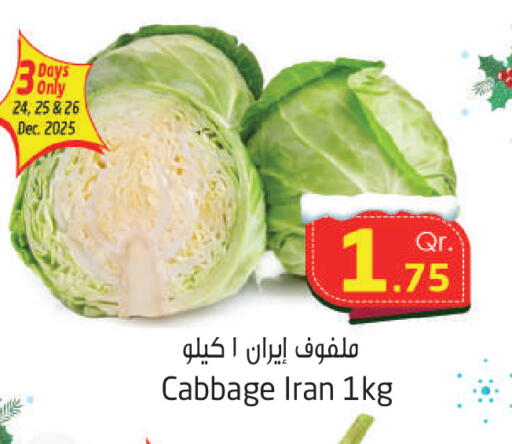 Cabbage from Iran available at Ahla Mart in Qatar - Al Khor