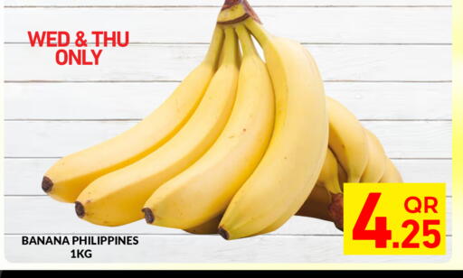 Banana from Philippines available at Majlis Hypermarket in Qatar - Doha