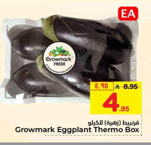 Eggplant available at Hyper Al Wafa in KSA, Saudi Arabia, Saudi - Mecca