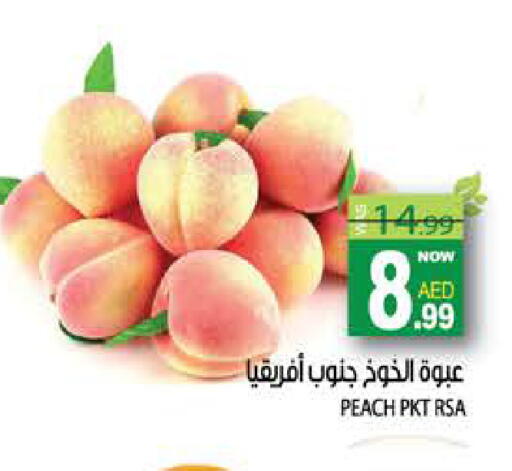 Peach available at هاشم هايبرماركت in الإمارات العربية المتحدة , الامارات - الشارقة / عجمان