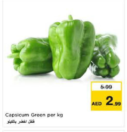 Capsicum available at نستو هايبرماركت in الإمارات العربية المتحدة , الامارات - ٱلْفُجَيْرَة‎