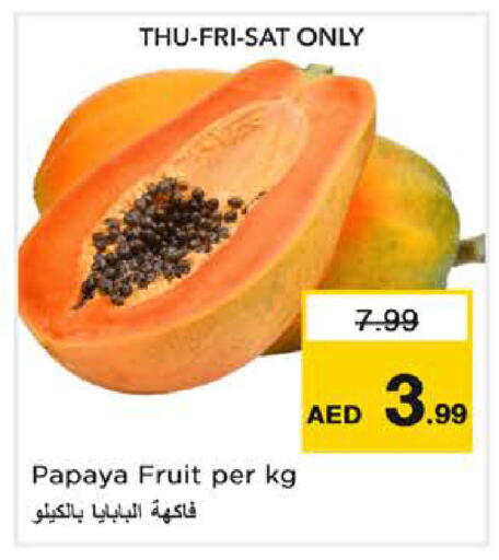 Papaya available at Nesto Hypermarket in UAE - Sharjah / Ajman