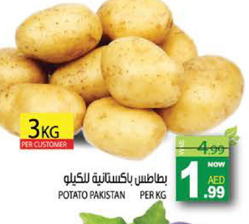 Potato from Pakistan available at هاشم هايبرماركت in الإمارات العربية المتحدة , الامارات - الشارقة / عجمان