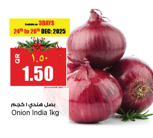Onion from India available at New Indian Supermarket in Qatar - Al Wakra