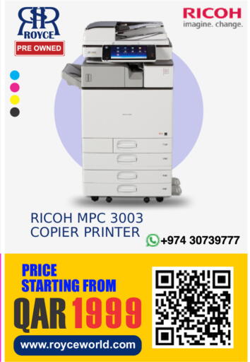 available at Royce World Trading & Services W.L.L in Qatar - Al Daayen